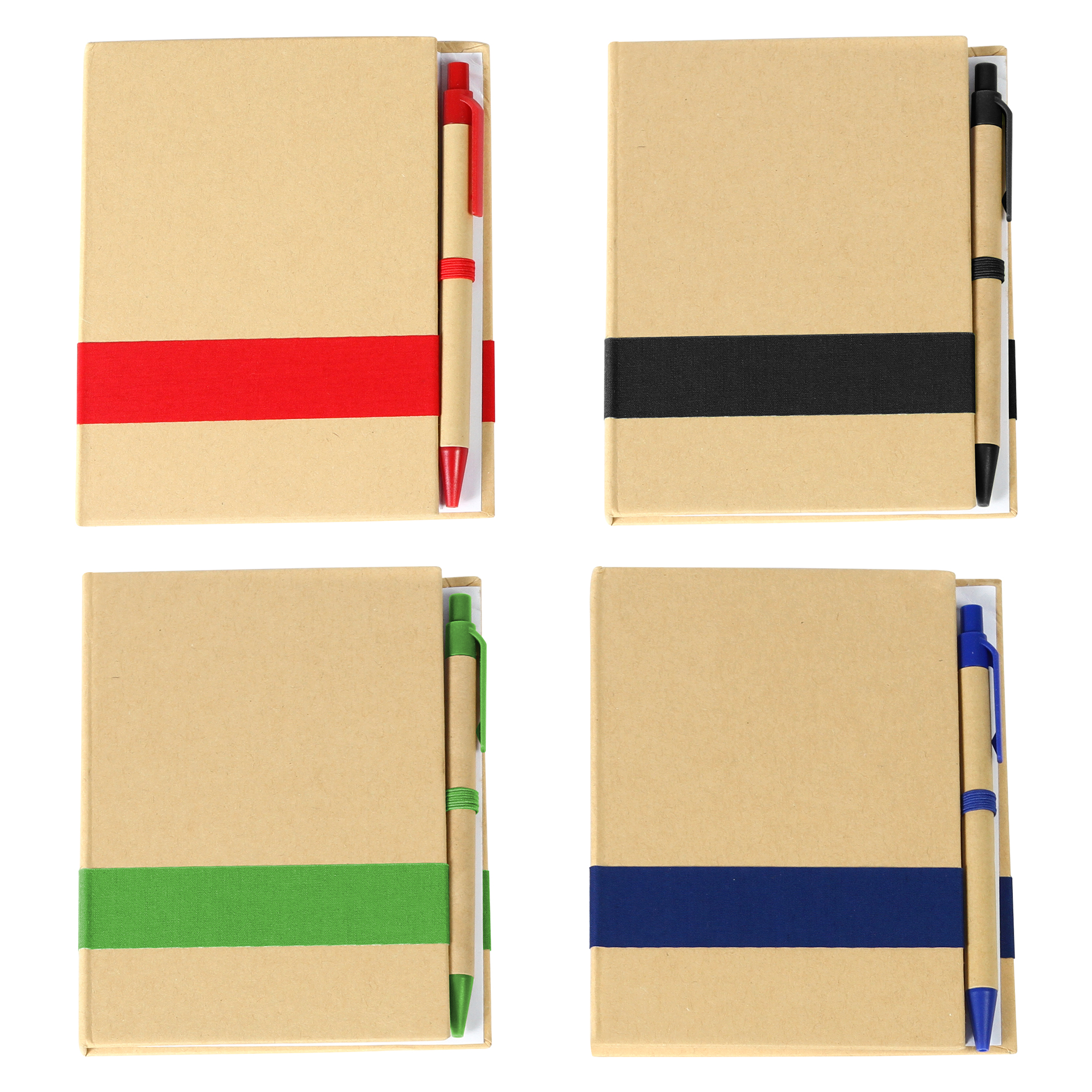 LIBRETA ECOLOGICA DE 50 HOJAS CON PLUMA E128
